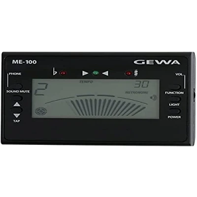 Afbeelding van Gewa ME 100 digitale metronoom effectief veel opties kwaliteit