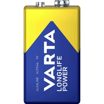 Afbeelding van Varta 9V Batterij 4922121111 1stuk(s) 0.58Ah 4008496573493