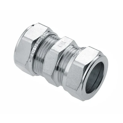 Afbeelding van Bonfix rechte koppeling 12 mm knel vertind