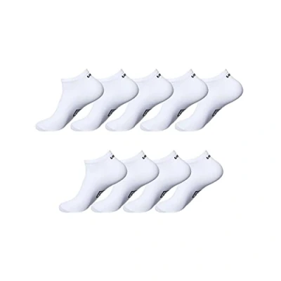 Afbeelding van Umbro Herensokken, antislip, 9 stuks, sportkledingsokken voor heren, zacht, training, Wit, 39 42 EU