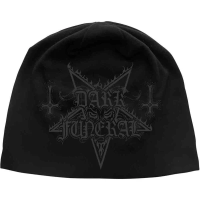 Afbeelding van Dark Funeral Logo Beanie Muts Zwart