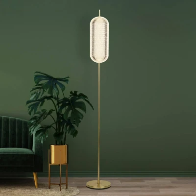 Afbeelding van Searchlight Vloerlamp Capsule design EU28806SB
