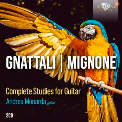 Afbeelding van Andrea Monarda Gnattali, Mignone: Complete Studies For Guitar (2 CD)