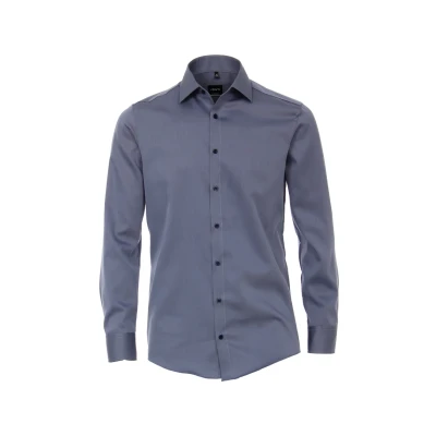 Afbeelding van Venti Modern FIT Zakelijk overhemd, Heren, Maat: 43, Blue