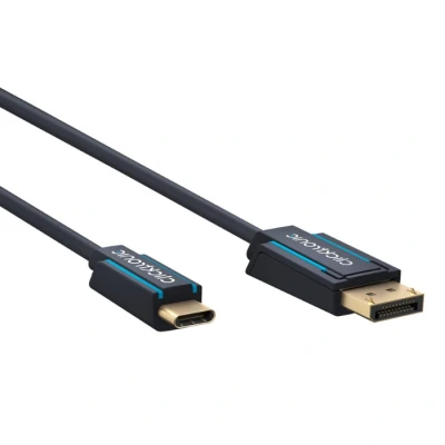 Afbeelding van 4K DisplayPort naar USB C kabel Clicktronic