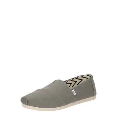 Afbeelding van TOMS Alpargata Classic Espadrilles, Heren, Maat: 45, Grey Textiel