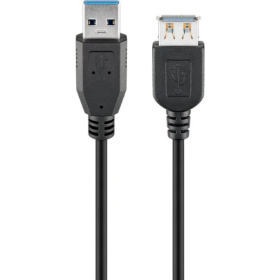 Afbeelding van USB verlengkabel 5 meter 3.0 (100% koper)