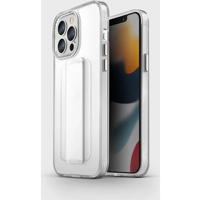 Afbeelding van Uniq iPhone 13 Pro, hoesje Heldro, Flexgrip, transparant