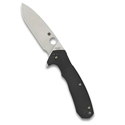 Afbeelding van Spyderco Zakmes Amalgam Black CPM S30V PE