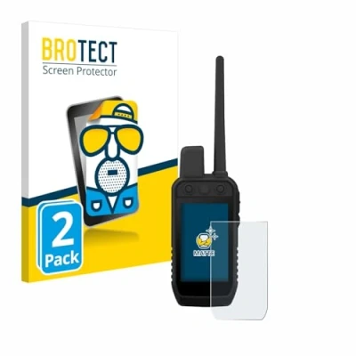 Afbeelding van BROTECT Screenprotector voor Garmin Alpha 300 K Folie Beschermfolie matte (2 Stuks)