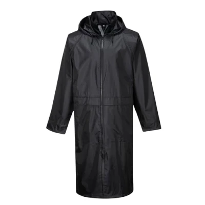 Afbeelding van Portwest Klassieke Volwassen Regenjas Size: L, Colour: Zwart, S438BKRL