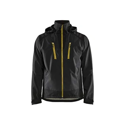 Afbeelding van Blaklader Softshell jack 4749 2513 Zwart/High Vis Geel