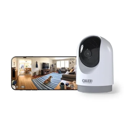 Afbeelding van Calex Pan &amp; Tilt Camera Beveiligingscamera Voor Binnen 2K