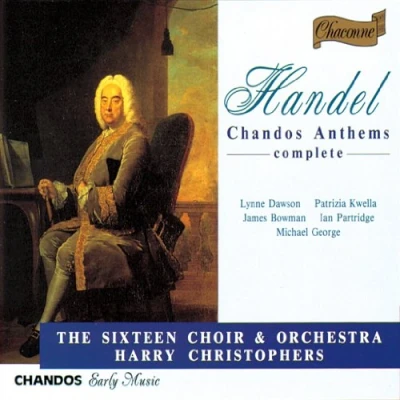 Afbeelding van Lynne Dawson, Patrizia Kwella, The Sixteen Handel: Chandos Anthems Box Set (4 CD)