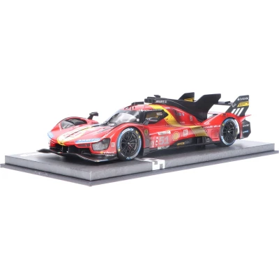 Afbeelding van Ferrari 499P Hypercar Dirty Version BBR Models Modelauto 1:18 2023 James Calado / Antonio