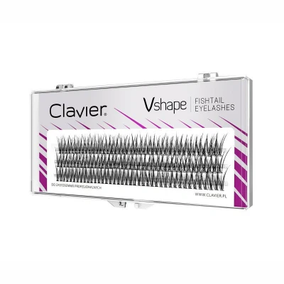 Afbeelding van Clavier Vshape Tufts Eyelashes 14Mm
