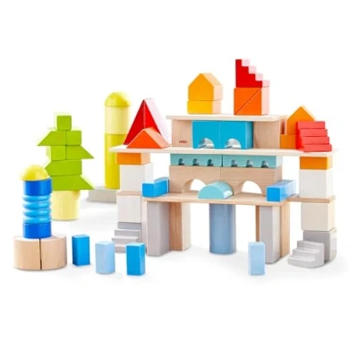 Afbeelding van HABA SET Mittel Blokken voor kinderen, Maat: One Size, Mehrfarbig