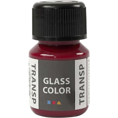 Afbeelding van Creativ Company Glass Color Transparante Verf Roze, 30ml
