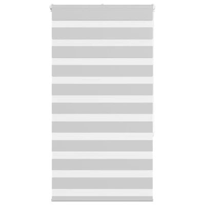 Afbeelding van Zebra rolgordijn 80x150 cm stofbreedte 75,9 lichtgrijs