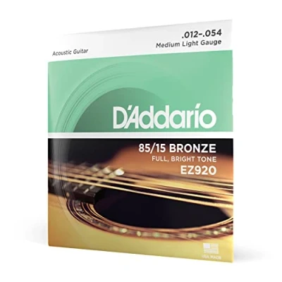 Afbeelding van D&#039;Addario A Git.snaren EZ920 12 54 85/15 Bronze Akoestische gitaarsnaren