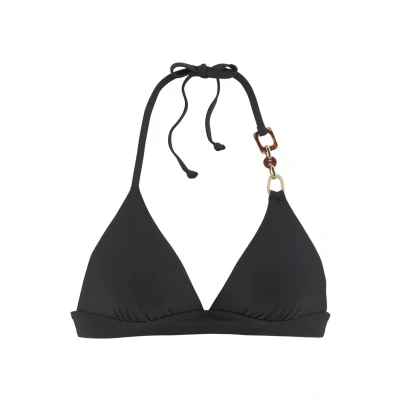 Afbeelding van Lascana Bikinitop, Dames, Maat: 42xC/D, Schwarz