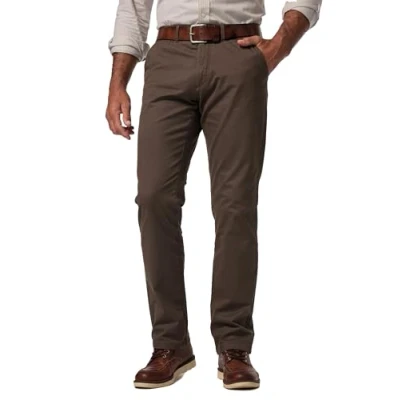 Afbeelding van JP 1880 Heren chino regular fit broek, Donker olijf, 42W x 32L