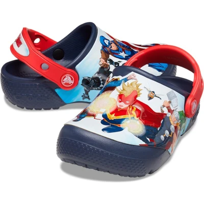 Afbeelding van Crocs Kids Fun Lab Avangers Patch Clog K Sandaalschoenen 207069 Multi