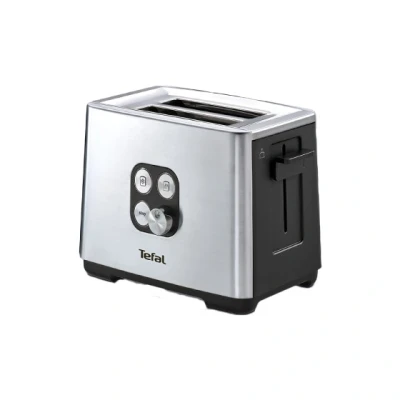 Afbeelding van Tefal TT 420D30, Broodrooster, Zwart, Zilver