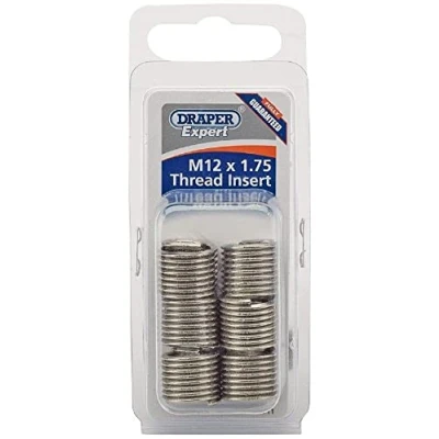 Afbeelding van DRAPER Expert 21711 M12 x 1,75 navulverpakking voor metrische schroefdraad (12 stuks)