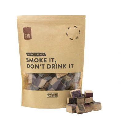 Afbeelding van Smokin&#039; Flavours Smokin’ rookchunks whisky vaten 1 kg