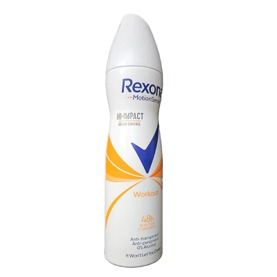 Afbeelding van Rexona Deodorant Spray Motion Sense Hi Impact Workout 150 ml