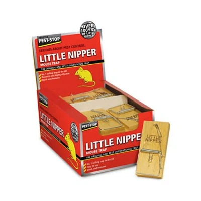 Afbeelding van Muizenval hout little nipper