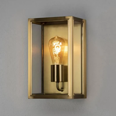 Afbeelding van Konstsmide Carpi Messing 7347 800 Buitenlamp (wand) E27