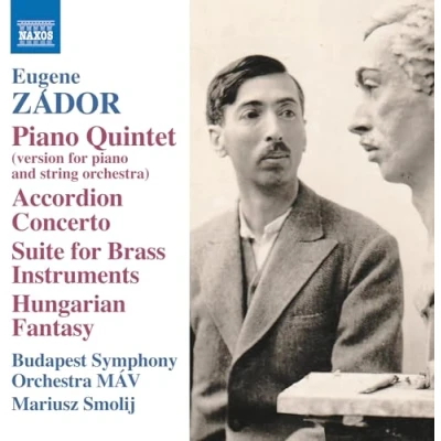 Afbeelding van Budapest Symphony Orchestra Mav Klaudiusz Baran Piano Quintet Accordion Concerto (CD)
