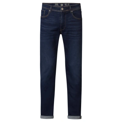 Afbeelding van Russel regular tapered fit jeans Dark stone / W31L36