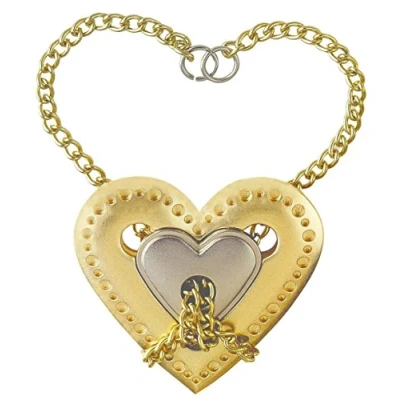 Afbeelding van Huzzle Breinbreker Cast Heart 11,8 Cm Staal Zilver/goud