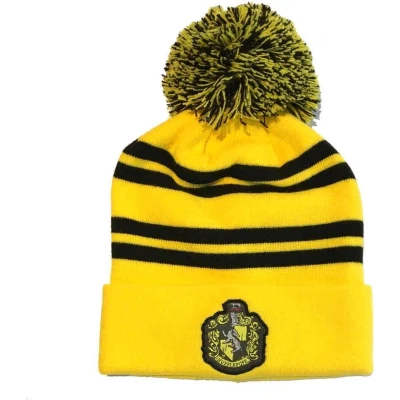 Afbeelding van Harry Potter Hufflepuff Pom Beanie Geel