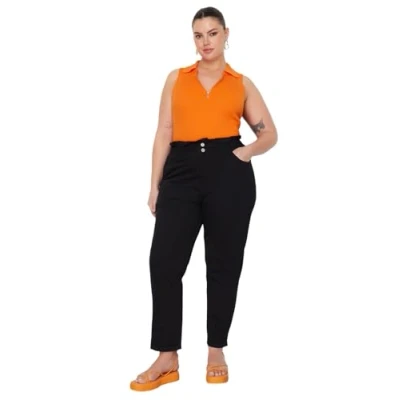 Afbeelding van Trendyol TBBAW23JE00002 Volwassenen Vrouwen Single pack Zwart 46