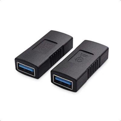 Afbeelding van Cable Matters 2 pak USB 3.0 koppelstuk vrouwelijk naar adapteromvormer