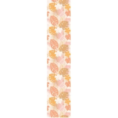 Afbeelding van Papier peint intissé pré encollé TROPICAL FEUILLES de PALMIER ENSOLEILLÉES 1 rouleau 300x60cm