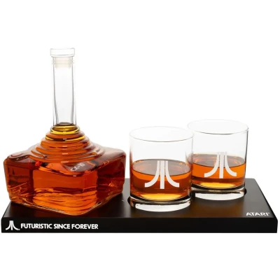 Afbeelding van Thumbs Up Officiële Atari Joystick Karaf Set, Serveercontainers