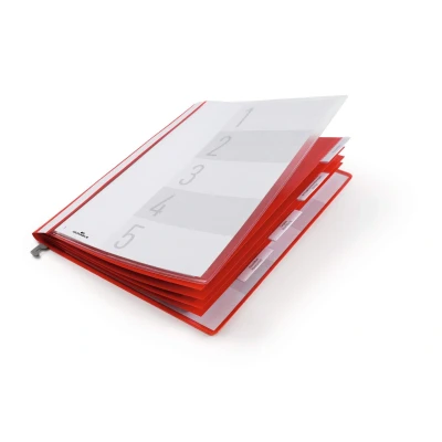 Afbeelding van Durable Personeelsmap 255403 Aantal onderverdelingen:5 Rood 1 stuk(s)