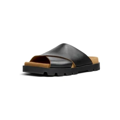 Afbeelding van CAMPER Dames Brutus K201321 X Strap sandaal, Zwart 016, 37 EU, EU
