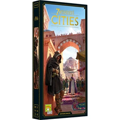 Afbeelding van Repos Production 7 Wonders uitbreiding Cities nieuwe versie 2020 gezelschapsspel vanaf 10 jaar 3 tot spelers