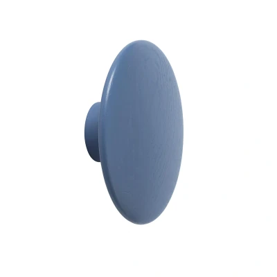 Afbeelding van Muuto Dots wandhaak pale blue (blauw) extra klein