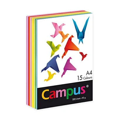 Afbeelding van Plus Office Color 002210 papier, 500 vellen, 80 g, 15 kleuren, A4