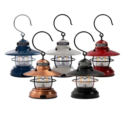 Afbeelding van Barebones LED lantaarn Mini Edison Oplaadbaar Wit