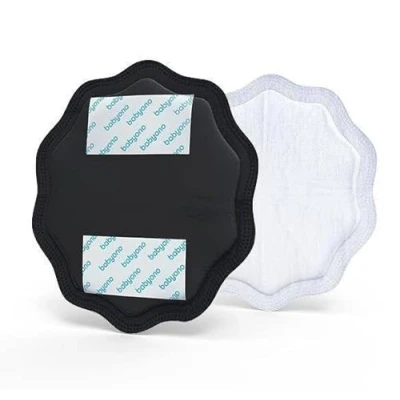 Afbeelding van Baby Ono Natural Nursing Zwart Borstcompres 24 Stuks 298/02
