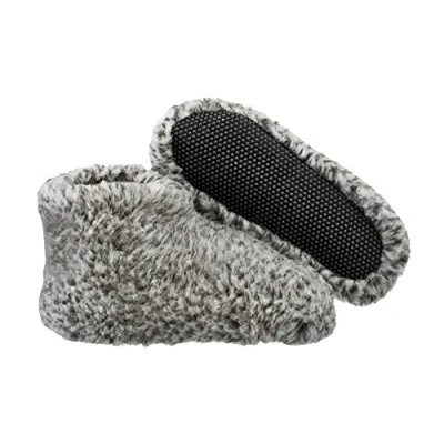 Afbeelding van Unisex Puur Schapenwol Warm Wol Pantoffels Boots Schapenvacht B02 (41 EU, Asgrijs, 41)