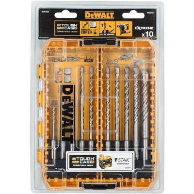 Afbeelding van DeWalt Accessoires DT70753 SDS Plus Borenset 10 delig in Tough Case QZ